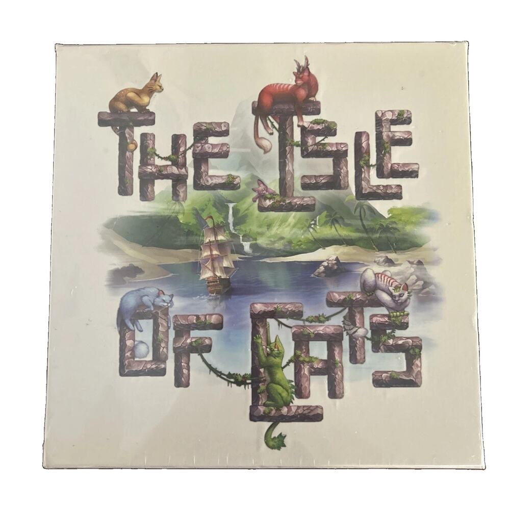 The Isle of Cats Board Game Model TCOK601 Made In 2022 New Sealed W/ Wrap Damage